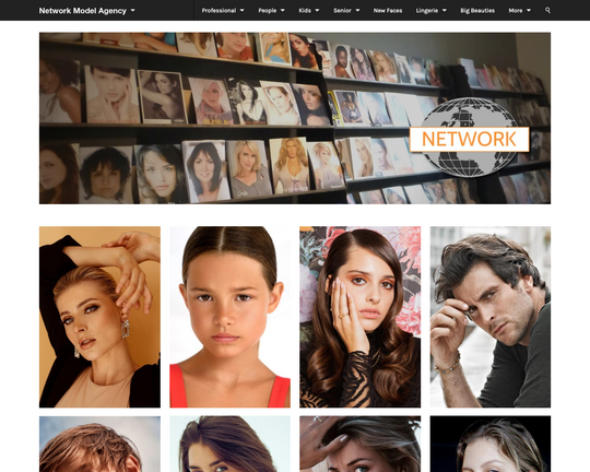 Network Model Agency Logo