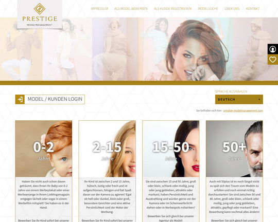 Prestige ModelManagement Logo